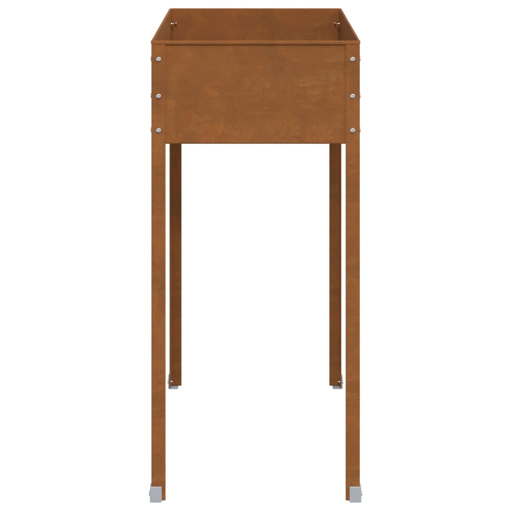 vidaXL Ζαρντινιέρα 100,5x40,5x90 εκ. Ατσάλι Σκληρυθέν στον Αέρα