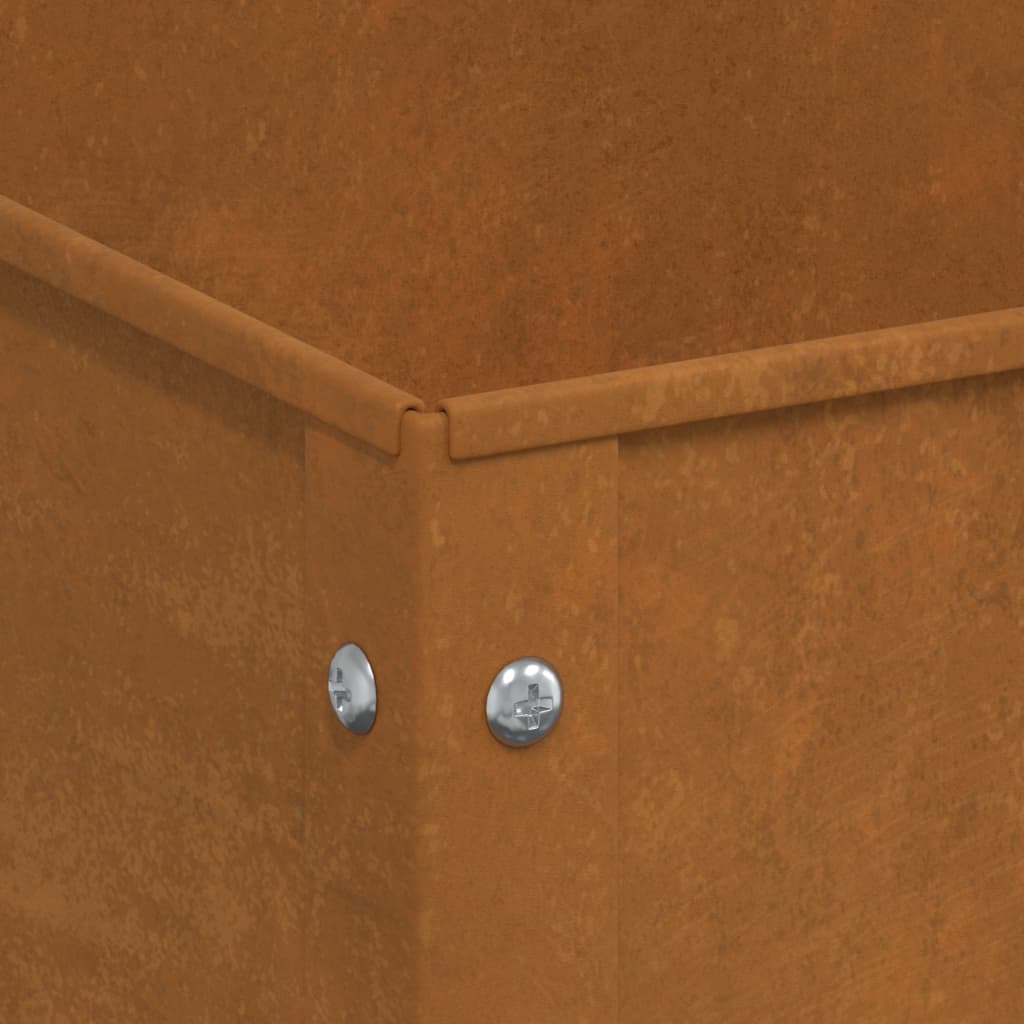 vidaXL Ζαρντινιέρα 100,5x40,5x90 εκ. Ατσάλι Σκληρυθέν στον Αέρα