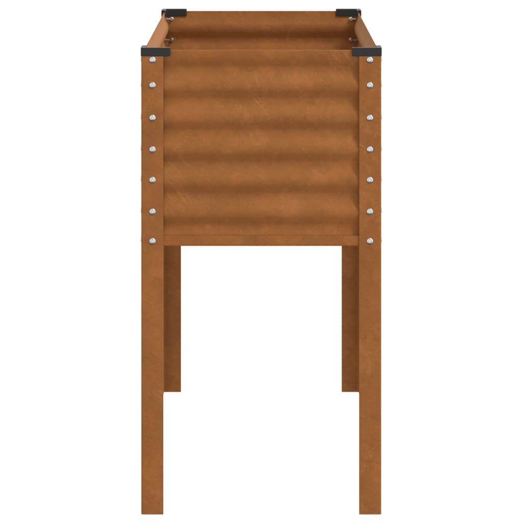 vidaXL Ζαρντινιέρα 100x41x90 εκ. Ατσάλι Σκληρυθέν στον Αέρα