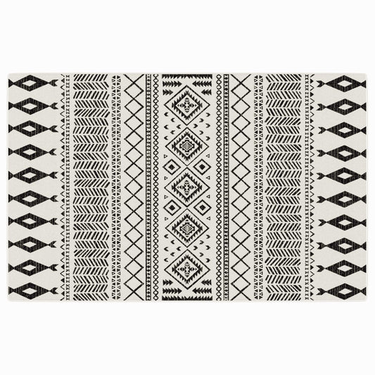 vidaXL Χαλί Κοντό Πέλος Εσωτ./Εξωτ. Χώρου Αντιολ. Πολύχρωμο 190x300εκ.