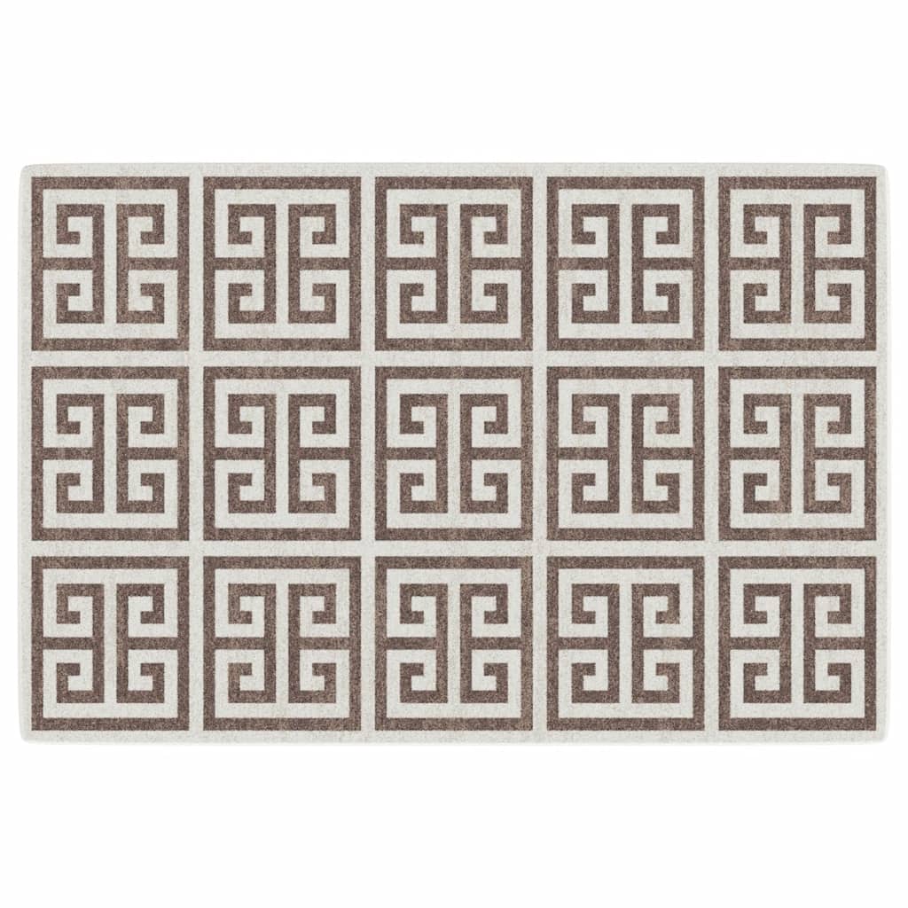 vidaXL Χαλί Κοντό Πέλος Εσωτ./Εξωτ. Χώρου Αντιολ. Πολύχρωμο 120x180εκ.