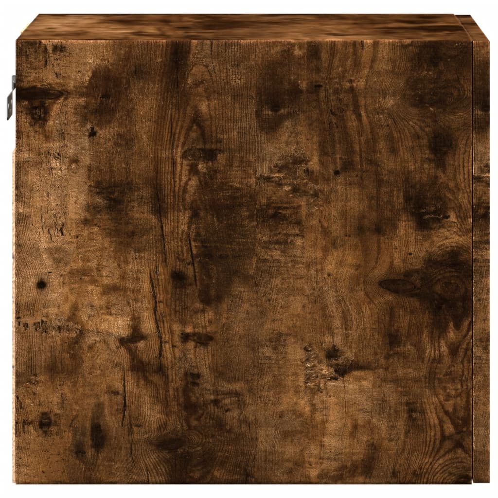 vidaXL Ντουλάπι Τοίχου Καπνιστή Δρυς 30x42,5x40 εκ. Επεξεργασμένο Ξύλο