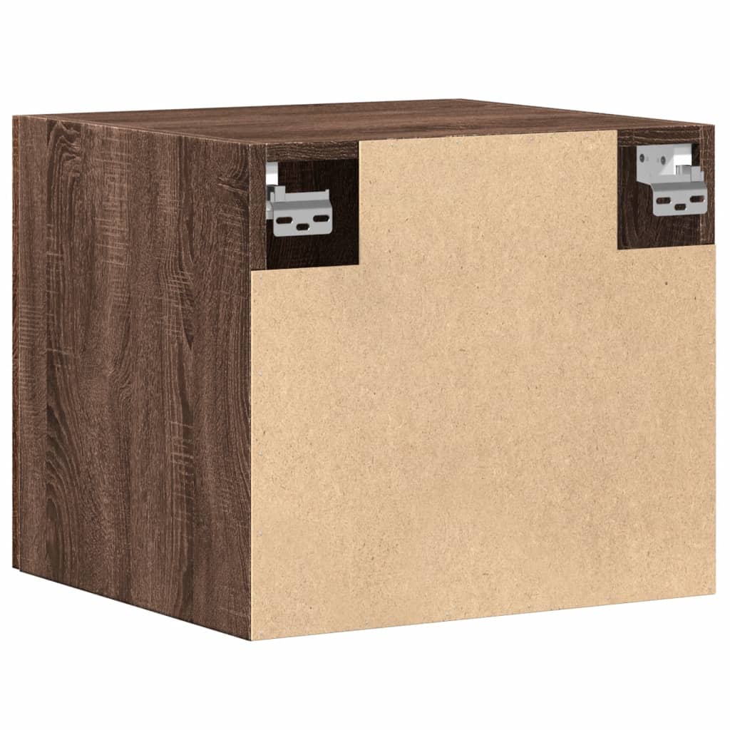 vidaXL Ντουλάπι Τοίχου Καφέ Δρυς 45x42,5x40 εκ. Επεξεργασμένο Ξύλο