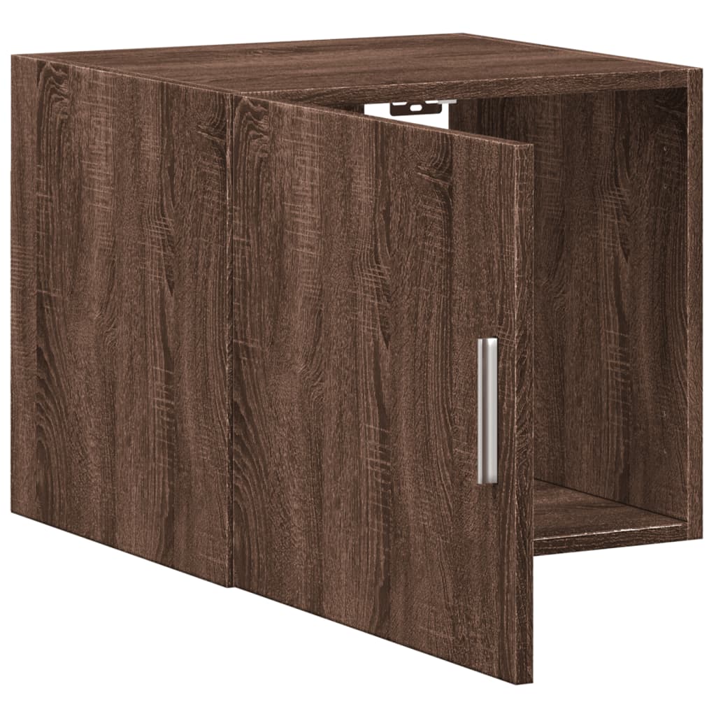 vidaXL Ντουλάπι Τοίχου Καφέ Δρυς 45x42,5x40 εκ. Επεξεργασμένο Ξύλο