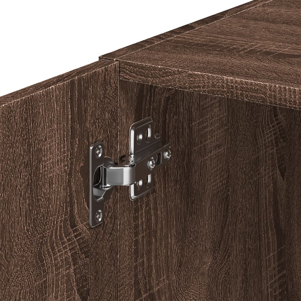 vidaXL Ντουλάπι Τοίχου Καφέ Δρυς 45x42,5x40 εκ. Επεξεργασμένο Ξύλο