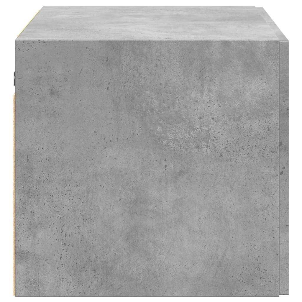 vidaXL Ντουλάπι Τοίχου Γκρι Σκυρ. 70x42,5x40 εκ. Επεξεργασμένο Ξύλο