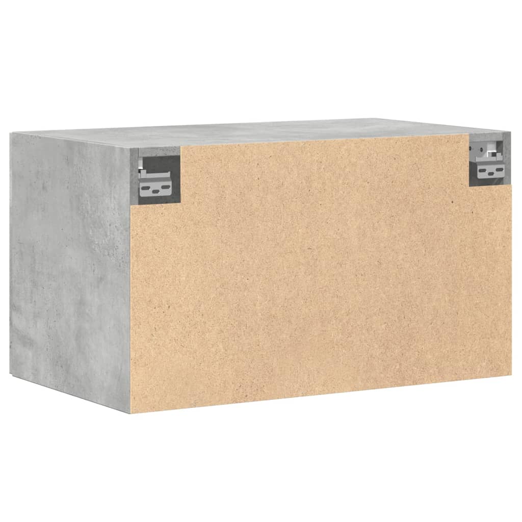vidaXL Ντουλάπι Τοίχου Γκρι Σκυρ. 70x42,5x40 εκ. Επεξεργασμένο Ξύλο