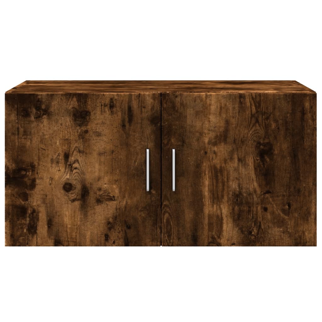 vidaXL Ντουλάπι Τοίχου Καπνιστή Δρυς 80x42,5x40 εκ. Επεξεργασμένο Ξύλο
