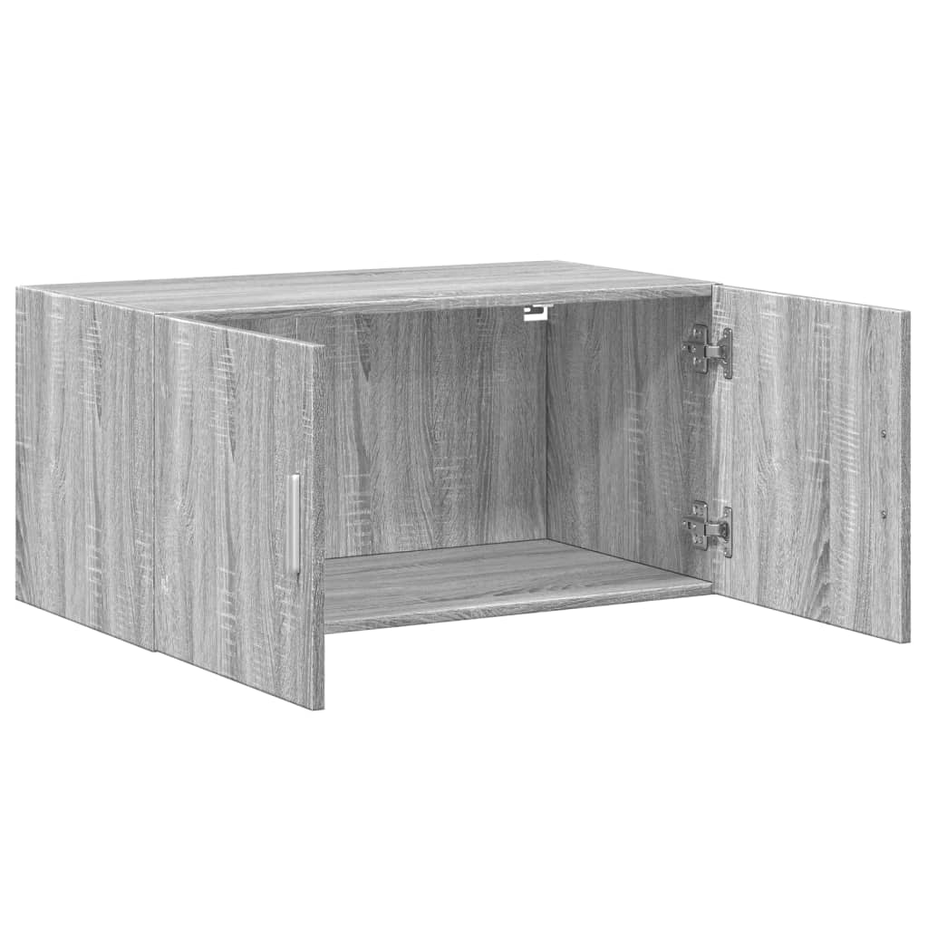 vidaXL Ντουλάπι Τοίχου Γκρι Sonoma 80x42,5x40 εκ. Επεξεργασμένο Ξύλο
