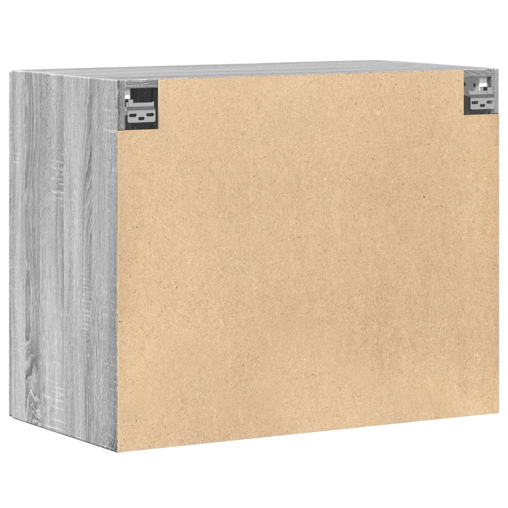 vidaXL Ντουλάπι Τοίχου Γκρι Sonoma 80x42,5x64 εκ. Επεξεργασμένο Ξύλο