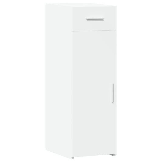 vidaXL Συρταριέρα Λευκή 30x42,5x93 εκ. από Επεξεργασμένο Ξύλο