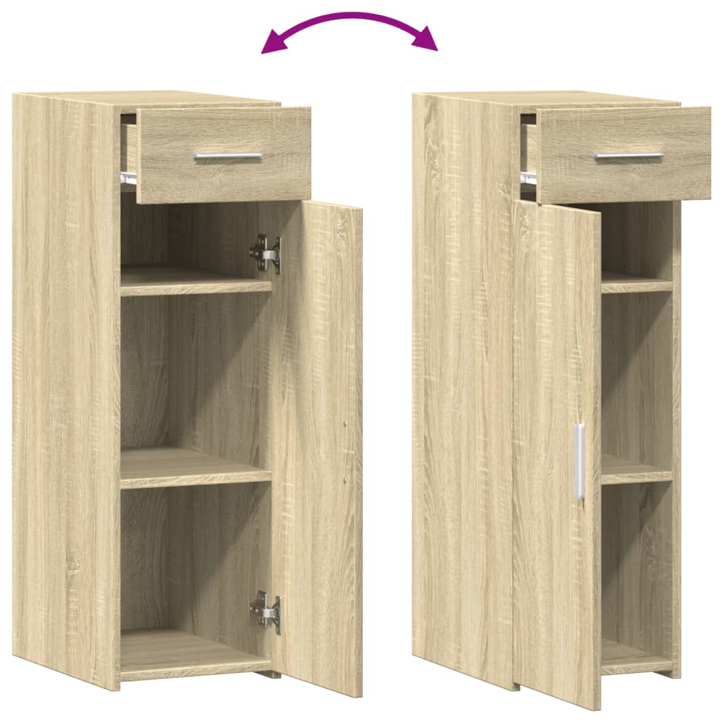 vidaXL Ντουλάπι Sonoma Δρυς 30x42,5x93 εκ. από Επεξεργασμένο Ξύλο