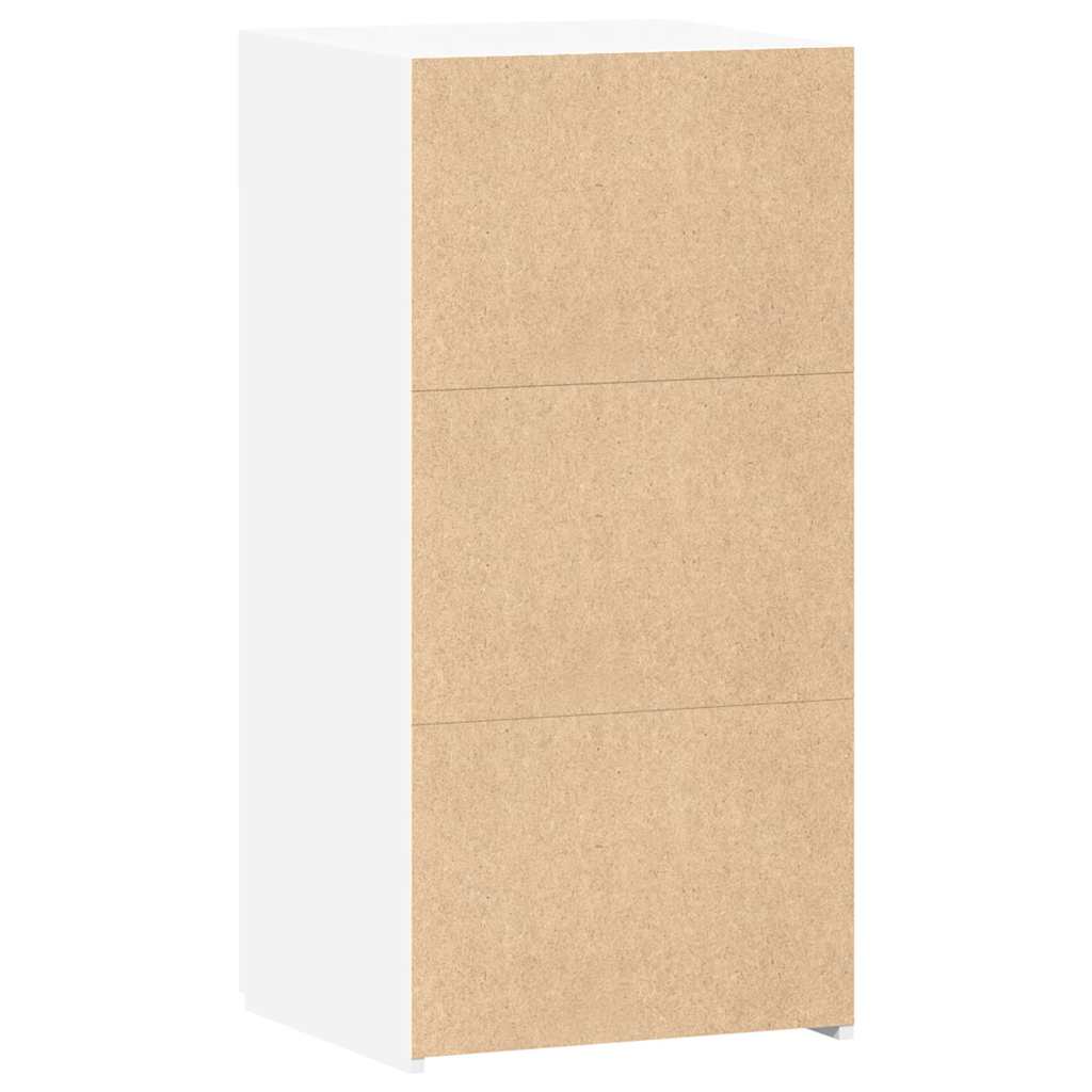 vidaXL Συρταριέρα Λευκή 45x42,5x93 εκ. από Επεξεργασμένο Ξύλο