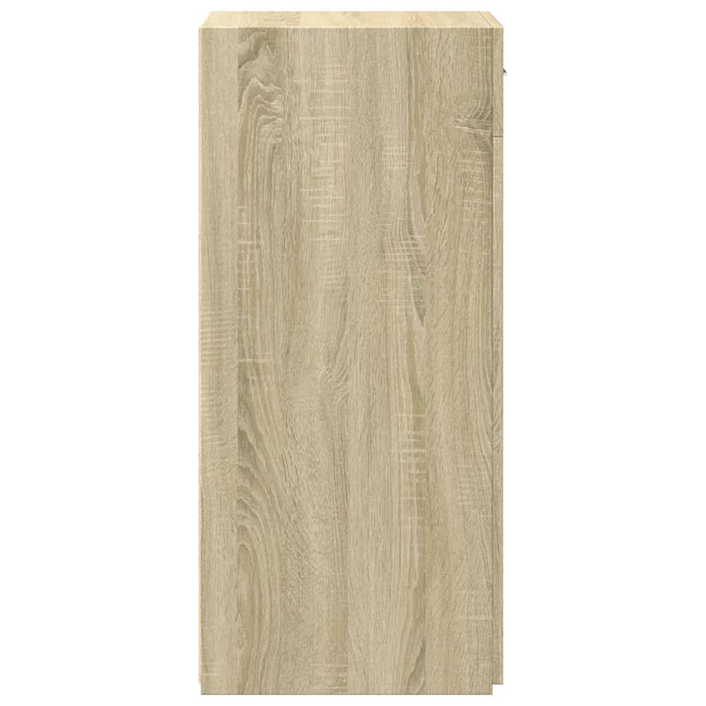 vidaXL Συρταριέρα Sonoma Δρυς 45x42,5x93 εκ. από Επεξεργασμένο Ξύλο