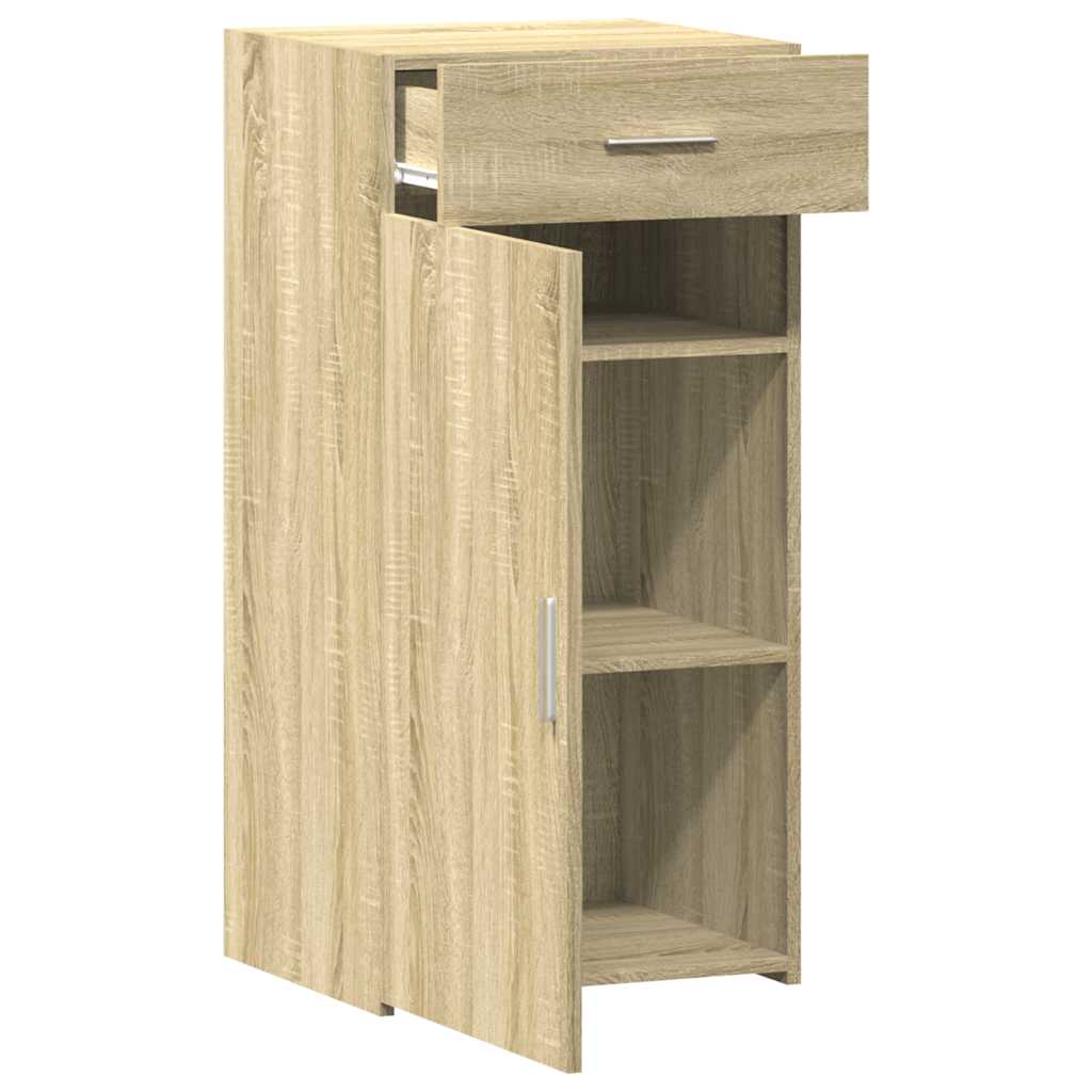 vidaXL Συρταριέρα Sonoma Δρυς 45x42,5x93 εκ. από Επεξεργασμένο Ξύλο