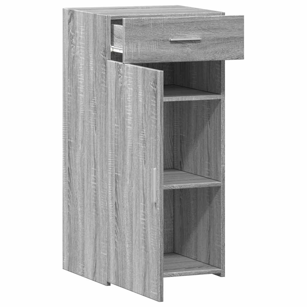 vidaXL Ραφιέρα Γκρι Sonoma 45x42,5x93 εκ. από Επεξεργασμένο Ξύλο