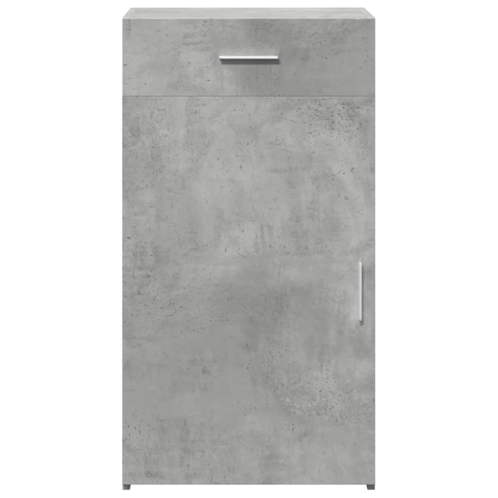 vidaXL Ντουλάπι Γκρι Σκυροδέματος 50x42,5x93 εκ. Επεξεργασμένο Ξύλο