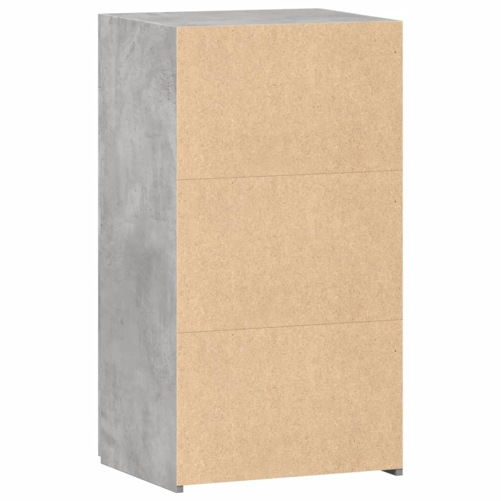 vidaXL Ντουλάπι Γκρι Σκυροδέματος 50x42,5x93 εκ. Επεξεργασμένο Ξύλο