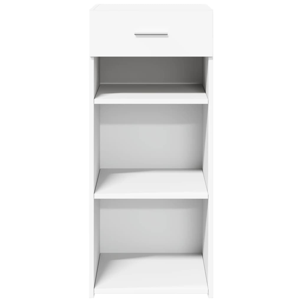 vidaXL Συρταριέρα Λευκή 40x42,5x93 εκ. από Επεξεργασμένο Ξύλο