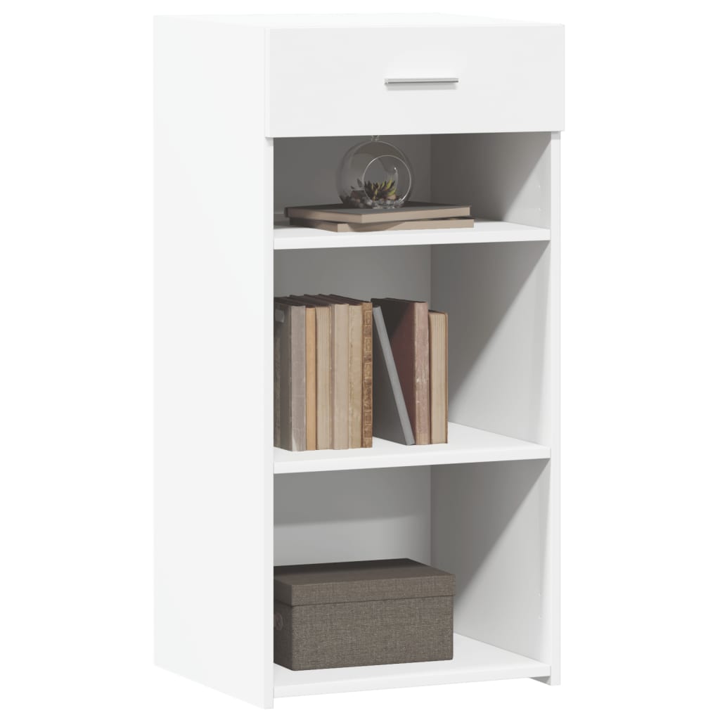 vidaXL Συρταριέρα Λευκή 45x42,5x93 εκ. από Επεξεργασμένο Ξύλο