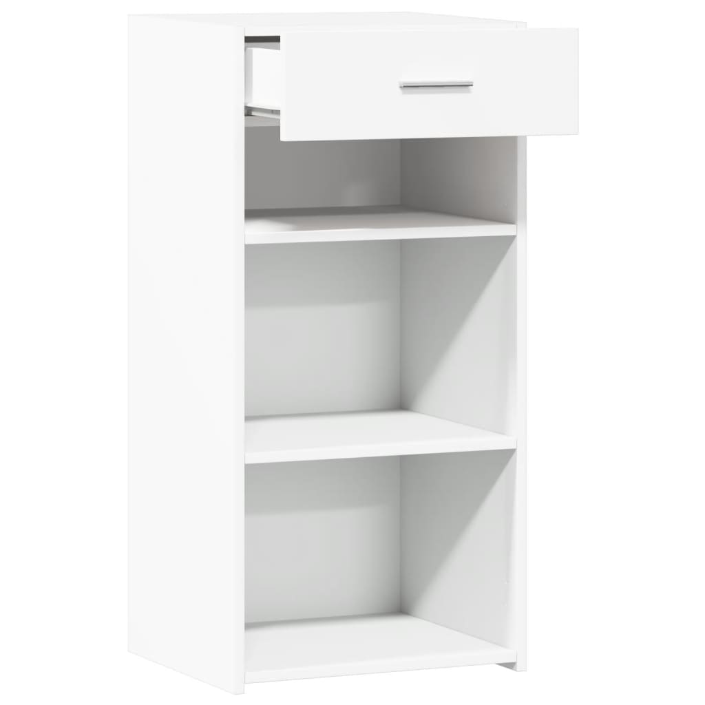 vidaXL Συρταριέρα Λευκή 45x42,5x93 εκ. από Επεξεργασμένο Ξύλο