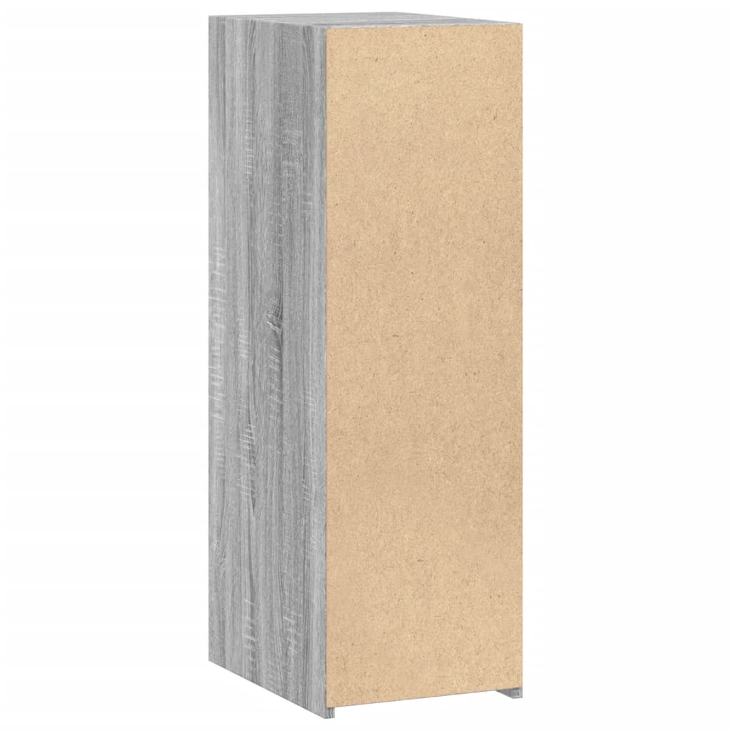 vidaXL Ντουλάπι Γκρι Sonoma 30x41x93 εκ. από Επεξεργασμένο Ξύλο