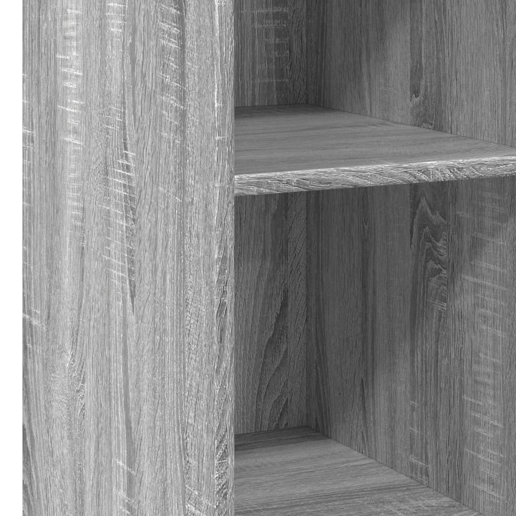 vidaXL Ντουλάπι Γκρι Sonoma 30x41x93 εκ. από Επεξεργασμένο Ξύλο