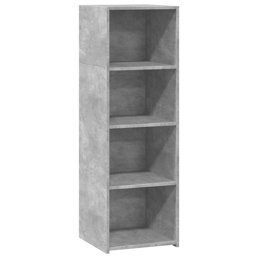 vidaXL Ντουλάπι Γκρι Σκυροδέματος 40x41x124 εκ. από Επεξεργασμένο Ξύλο