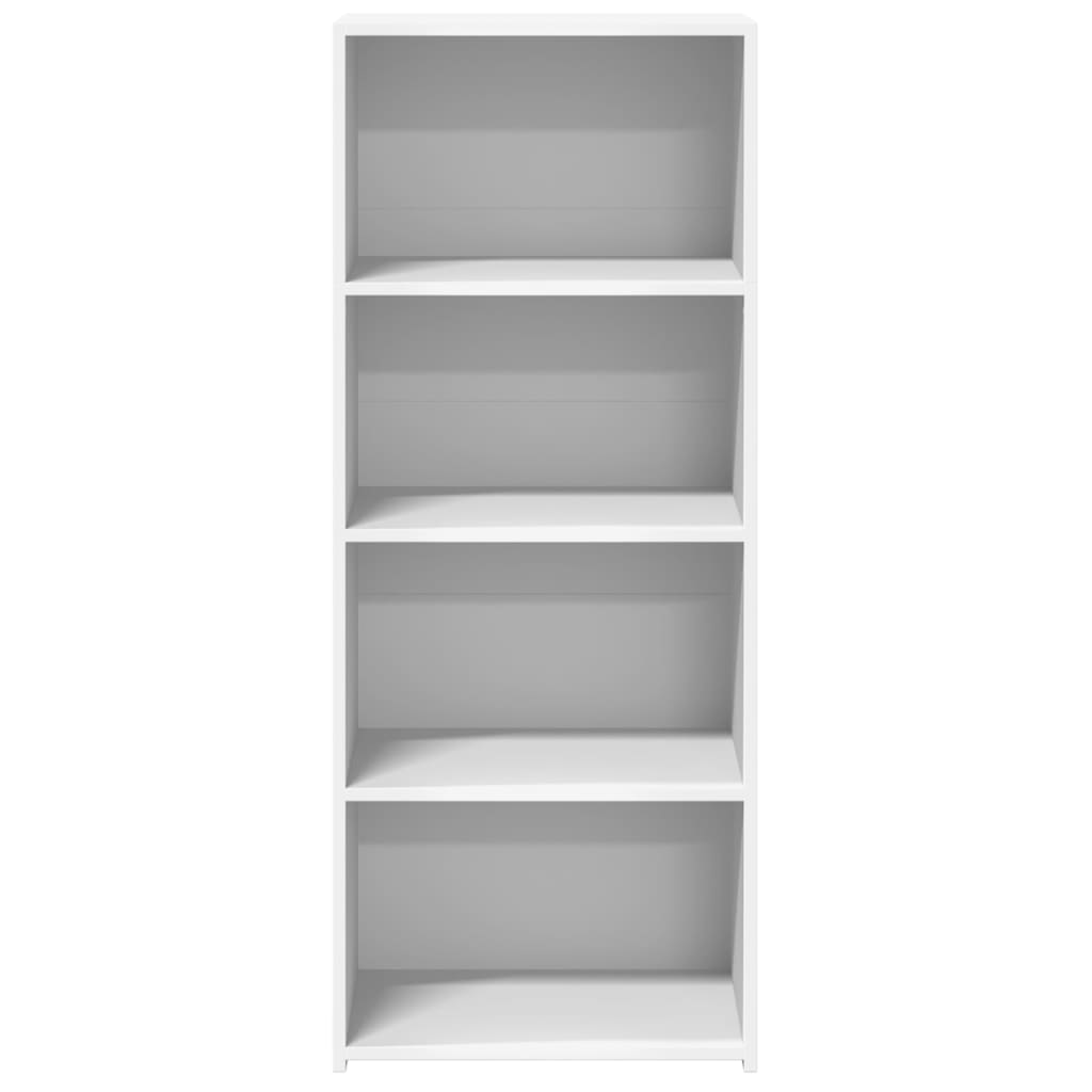 vidaXL Ντουλάπι Λευκό 50x41x124 εκ. από Επεξεργασμένο Ξύλο
