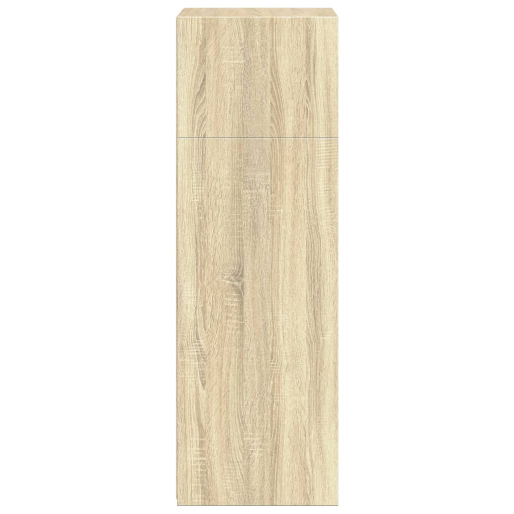 vidaXL Ντουλάπι Sonoma Δρυός 50x41x124 εκ. από Επεξεργασμένο Ξύλο