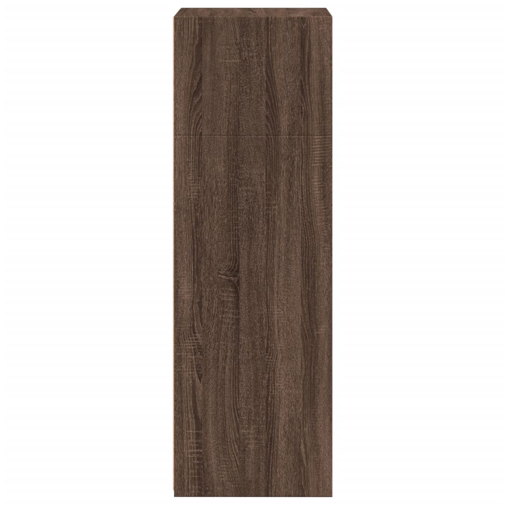 vidaXL Ντουλάπι Καφέ Δρυς 50x41x124 εκ. από Επεξεργασμένο Ξύλο