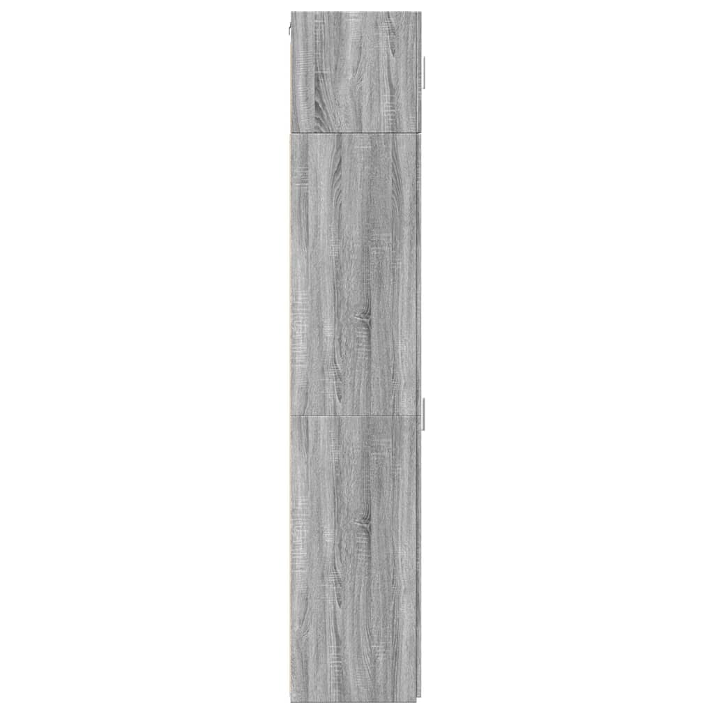 vidaXL Ντουλάπι Αποθήκευσης Στενό Δρυς 40x42,5x225 εκ. Επεξεργ. Ξύλο