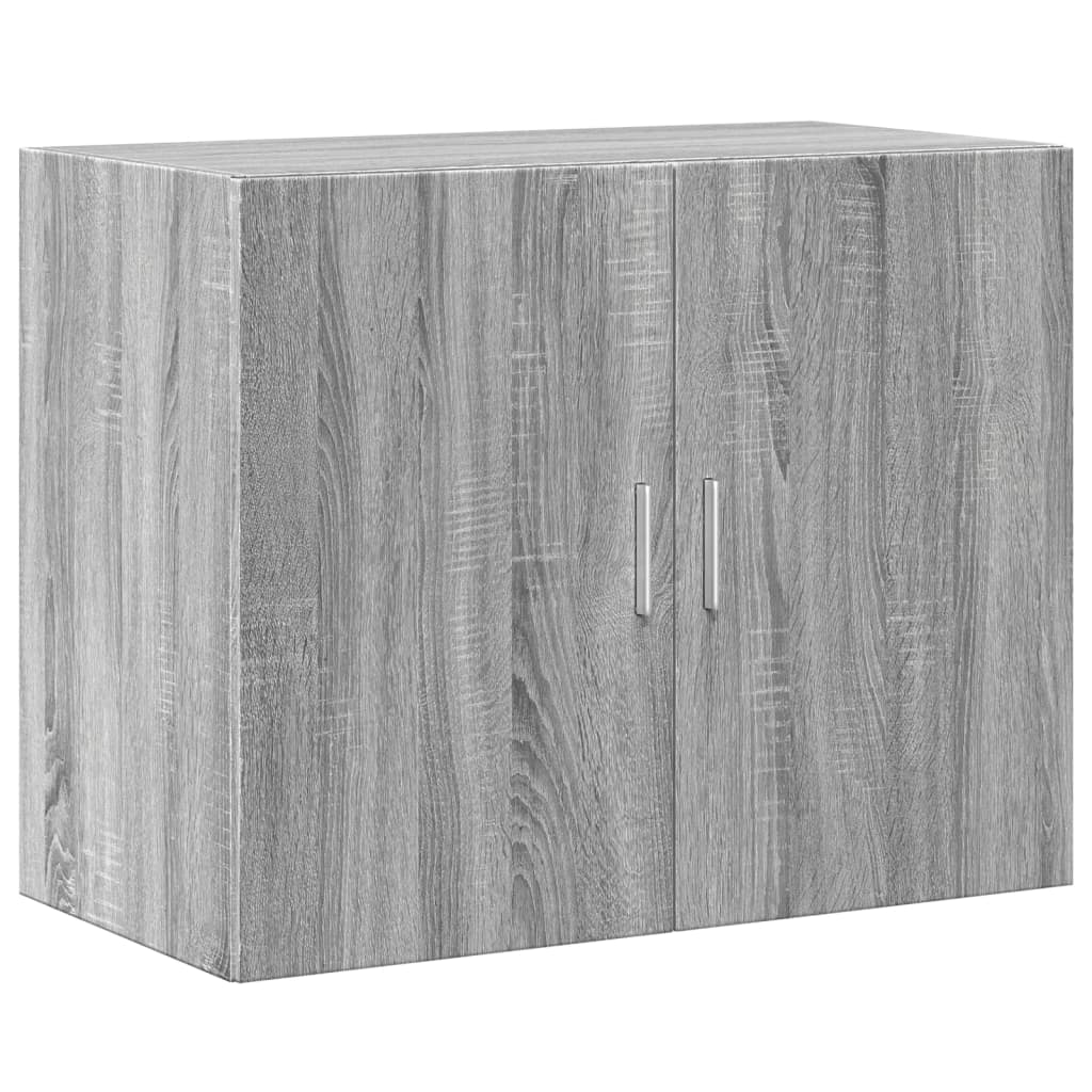 vidaXL Ντουλάπι Γκρι Sonoma 80x42,5x249 εκ. από Επεξεργασμένο Ξύλο