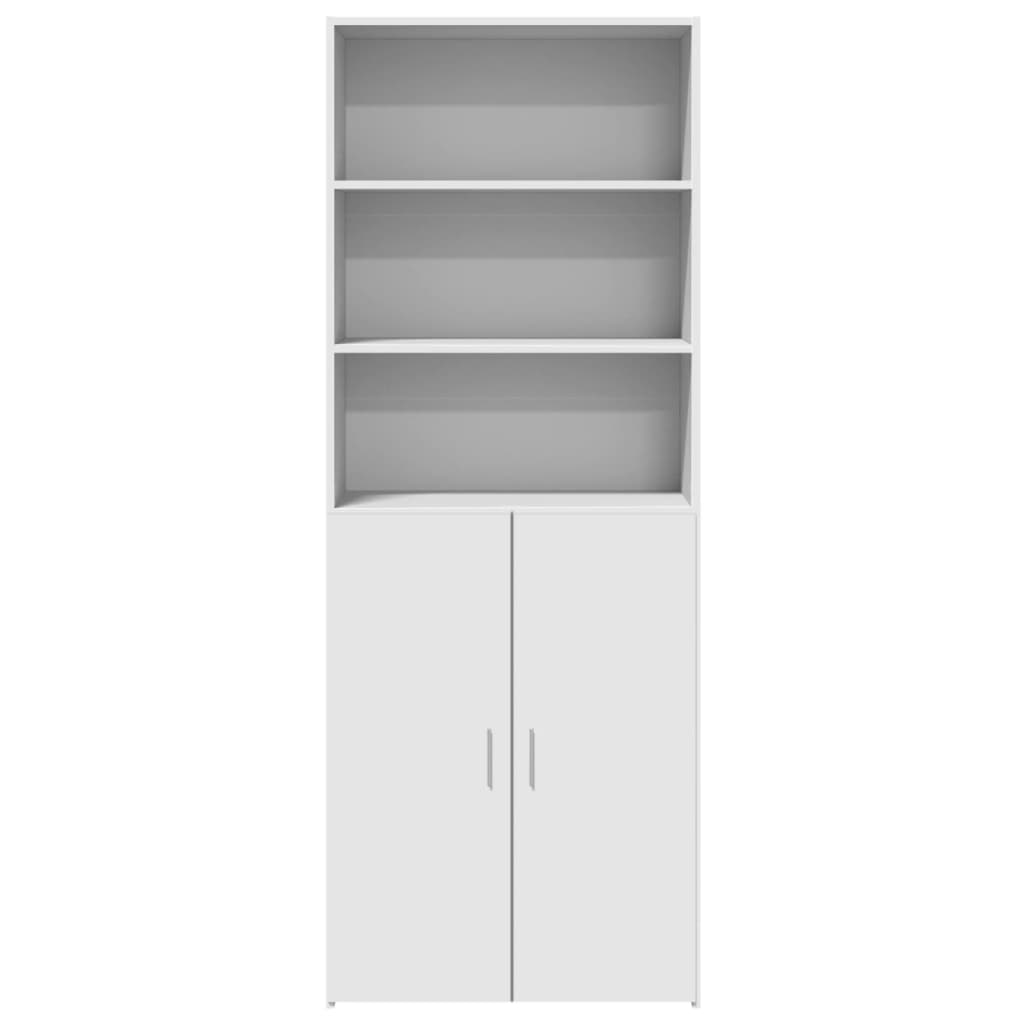 vidaXL Ντουλάπι Λευκό 70x42,5x185 εκ. Επεξεργασμένο Ξύλο