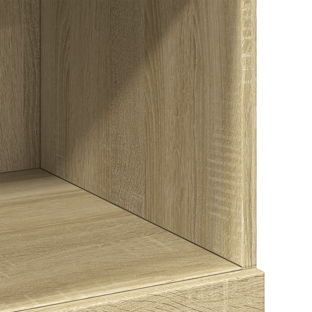 vidaXL Ντουλάπι Sonoma Δρυς 80x42,5x124 εκ. από Επεξεργασμένο Ξύλο