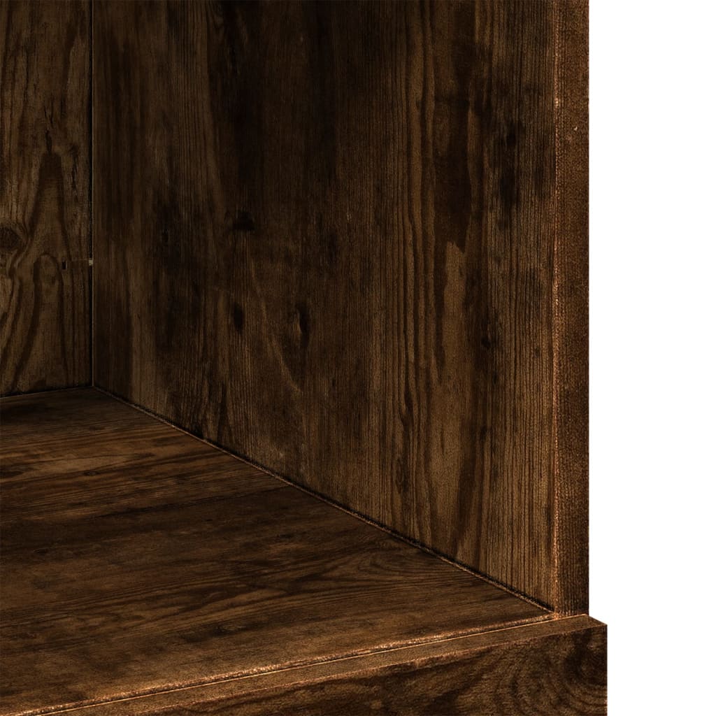 vidaXL Ντουλάπι Καπνιστή Δρυς 80x42,5x124 εκ. από Επεξεργασμένο Ξύλο