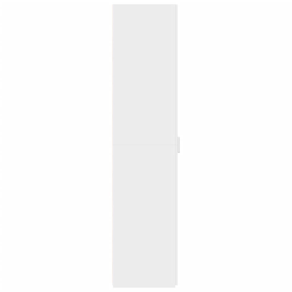 vidaXL Ντουλάπι Λευκό 30x42,5x185 εκ. από Επεξεργασμένο Ξύλο