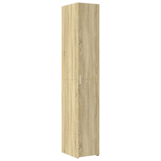 vidaXL Ντουλάπι Sonoma Δρυς 30x42,5x185 εκ. από Επεξεργασμένο Ξύλο