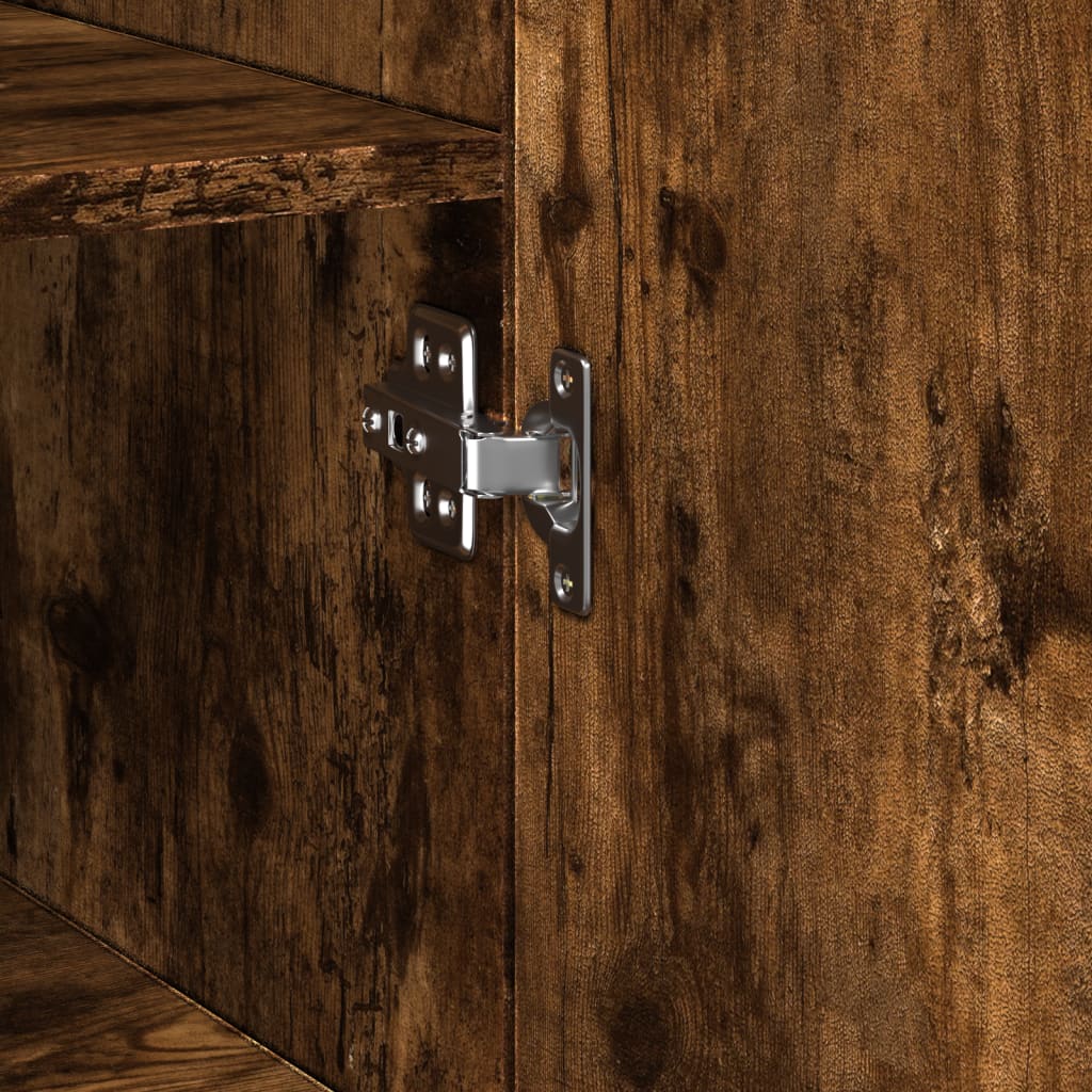 vidaXL Ντουλάπι Καπνιστή Δρυς 30x42,5x185 εκ. από Επεξεργασμένο Ξύλο