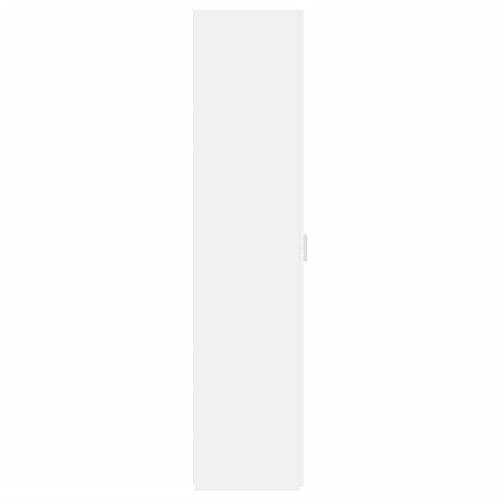 vidaXL Ντουλάπι Λευκό 45x42,5x185 εκ. από Επεξεργασμένο Ξύλο