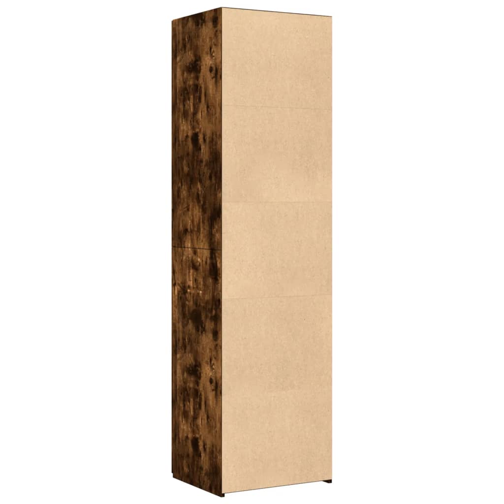 vidaXL Ντουλάπι Καπνιστή Δρυς 50x42,5x185 εκ. από Επεξεργασμένο Ξύλο