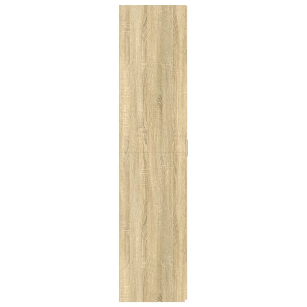 vidaXL Ντουλάπι Sonoma Δρυς 70x42,5x185 εκ. από Επεξεργασμένο Ξύλο