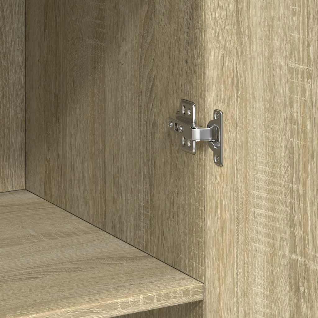 vidaXL Ντουλάπι Sonoma Δρυς 70x42,5x185 εκ. από Επεξεργασμένο Ξύλο