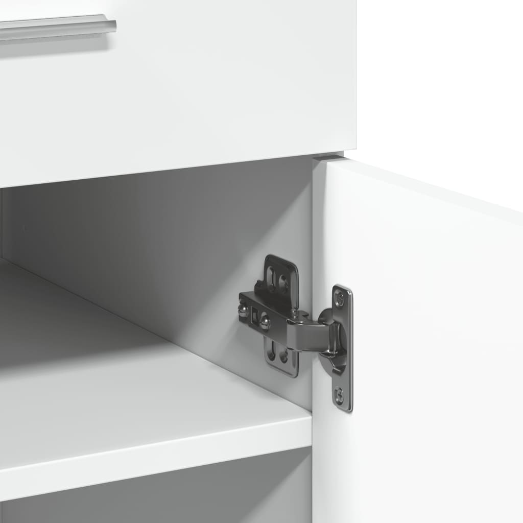 vidaXL Ντουλάπι Λευκή 80x42,5x93 εκ. από Επεξεργασμένο Ξύλο
