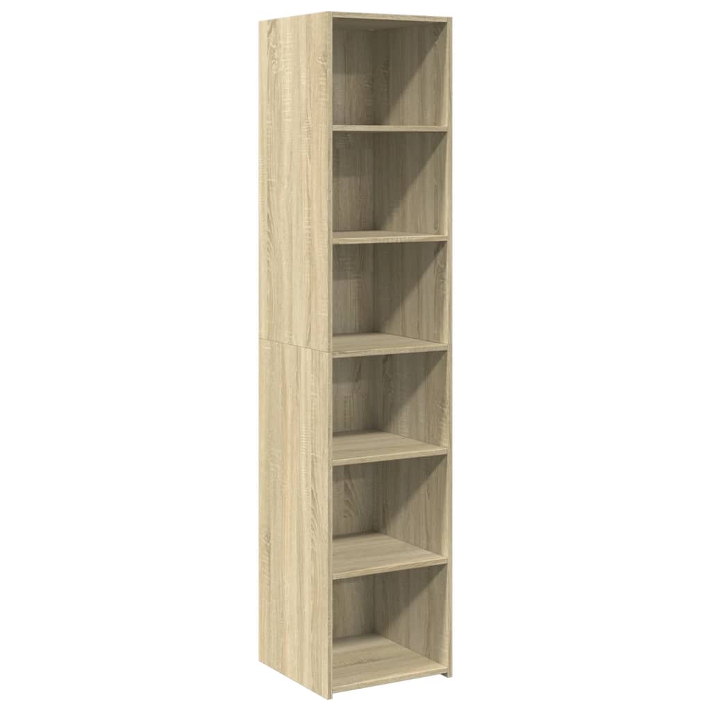 vidaXL Ντουλάπι Sonoma Δρυς 40x41x185 εκ. Επεξεργασμένο Ξύλο