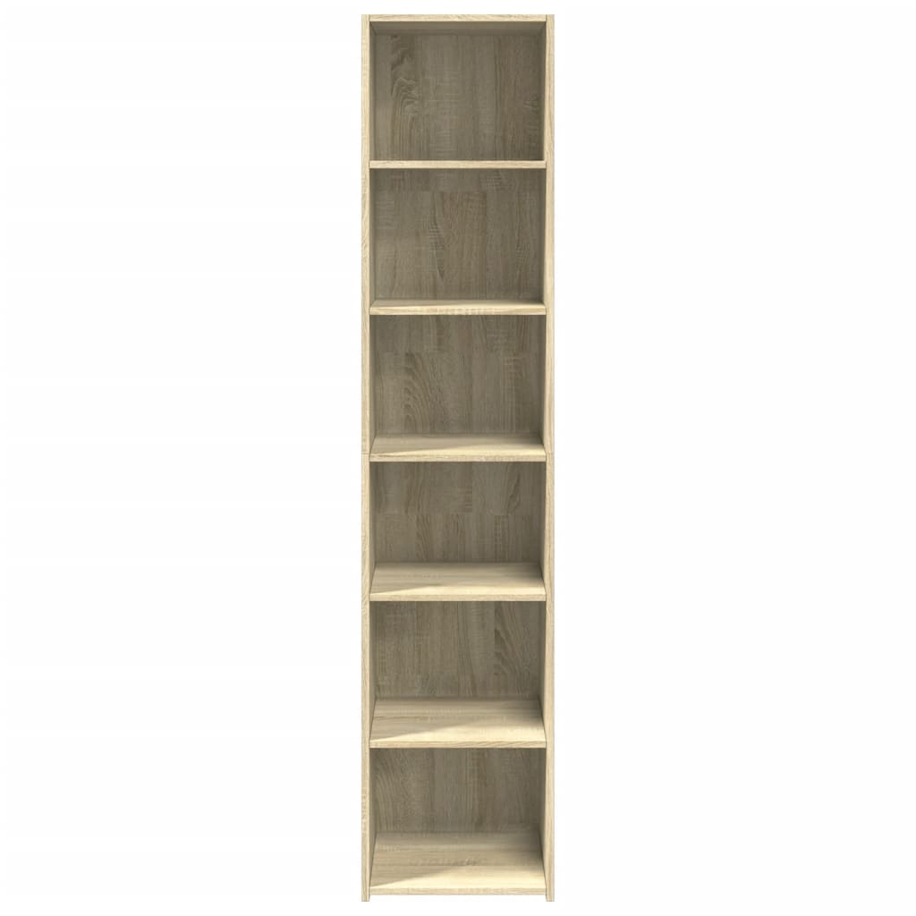vidaXL Ντουλάπι Sonoma Δρυς 40x41x185 εκ. Επεξεργασμένο Ξύλο