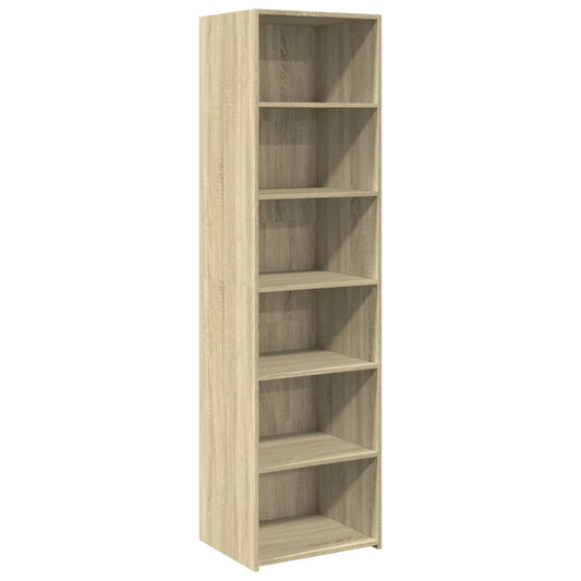 vidaXL Ντουλάπι Sonoma δρυς 50x41x185 εκ. από Επεξεργασμένο Ξύλο