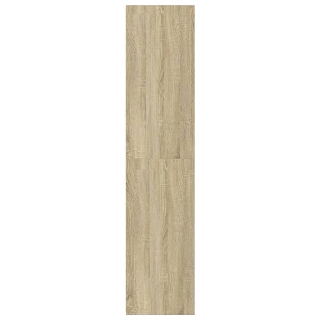 vidaXL Ντουλάπι Sonoma δρυς 50x41x185 εκ. από Επεξεργασμένο Ξύλο