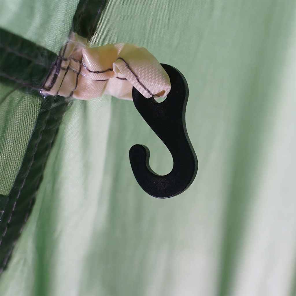 vidaXL Σκηνή Κάμπινγκ Tipi 5 Ατόμων Αδιάβροχη Πράσινη