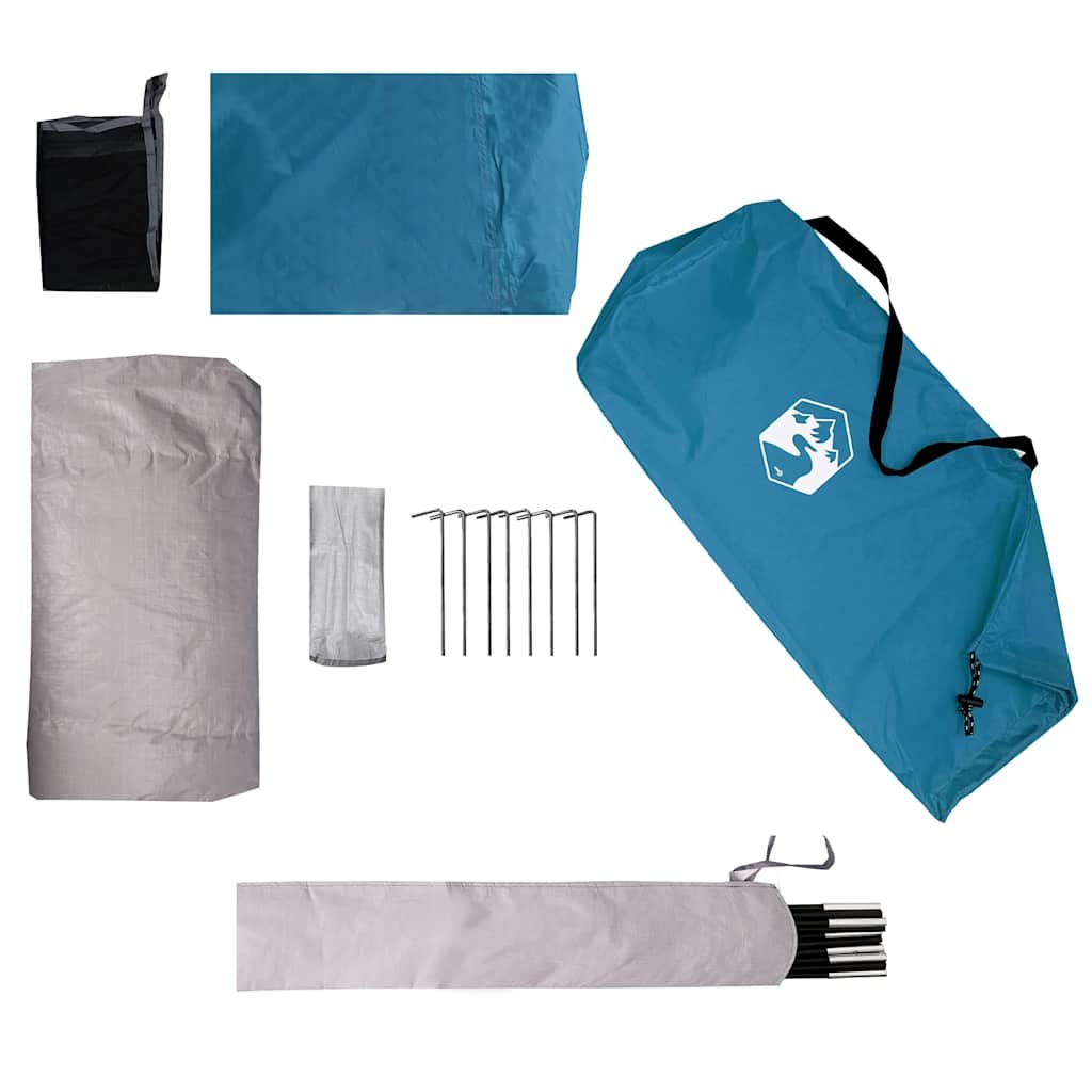 vidaXL Σκηνή Κάμπινγκ 1 Ατόμου Αδιάβροχη Μπλε